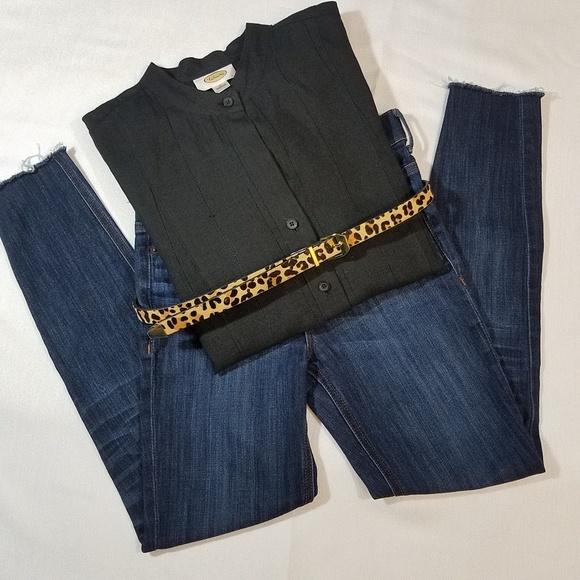 TALBOTS LINEN BUTTON DOWN SHIRT - Picture 4 of 4